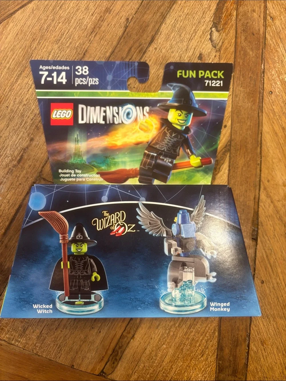 Retired new LEGO Dimensions 71221 Wizard of Oz Wicked Witch & Winged Monkey